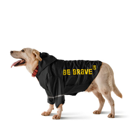 Дощовик для собак Moss Brave SHORT (для мопсів, французів, бостон-тер'єрів) - Зображення 3